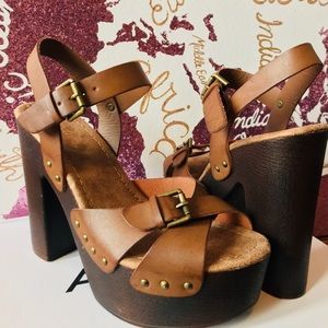 Boho Platform Heels